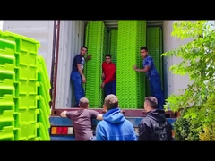 Логистика Промышленные контейнеры для хранения пластмассы прямоугольник для устойчивой цепочки поставок